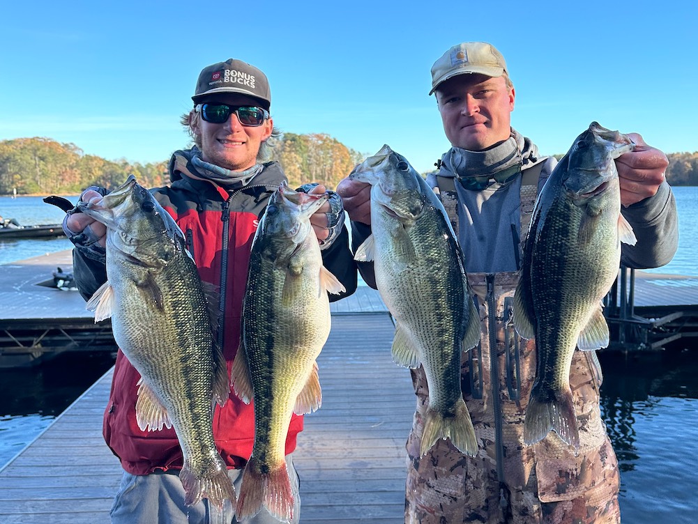 Brooks Anderson fishing report for Lake Lanier in Georgia