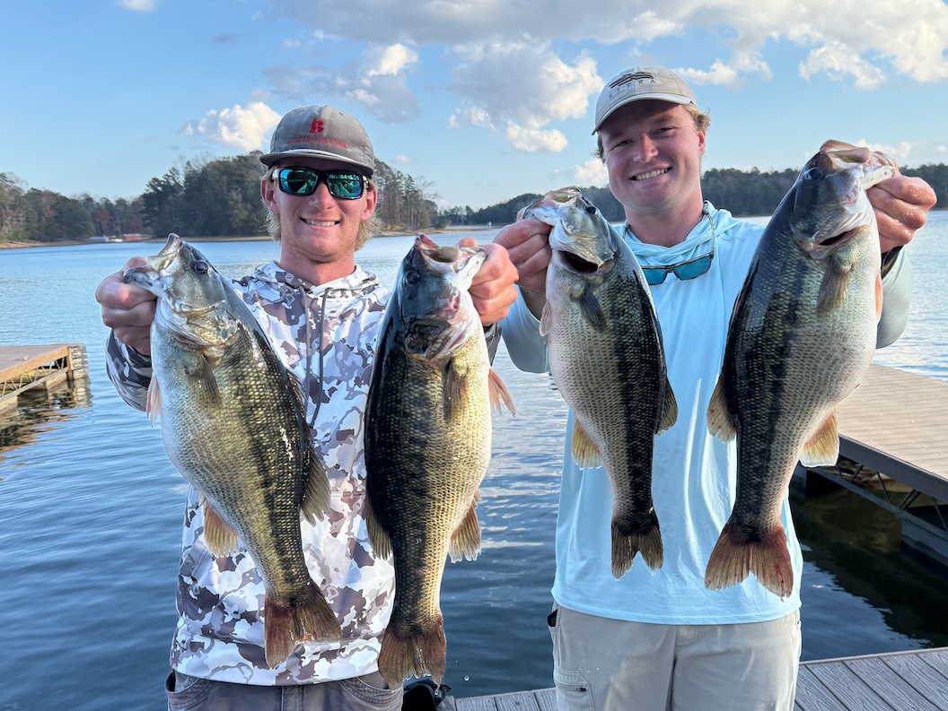 Brooks Anderson fishing report for Lake Lanier in Georgia
