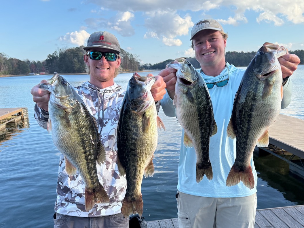 Brooks Anderson fishing report for Lake Lanier in Georgia