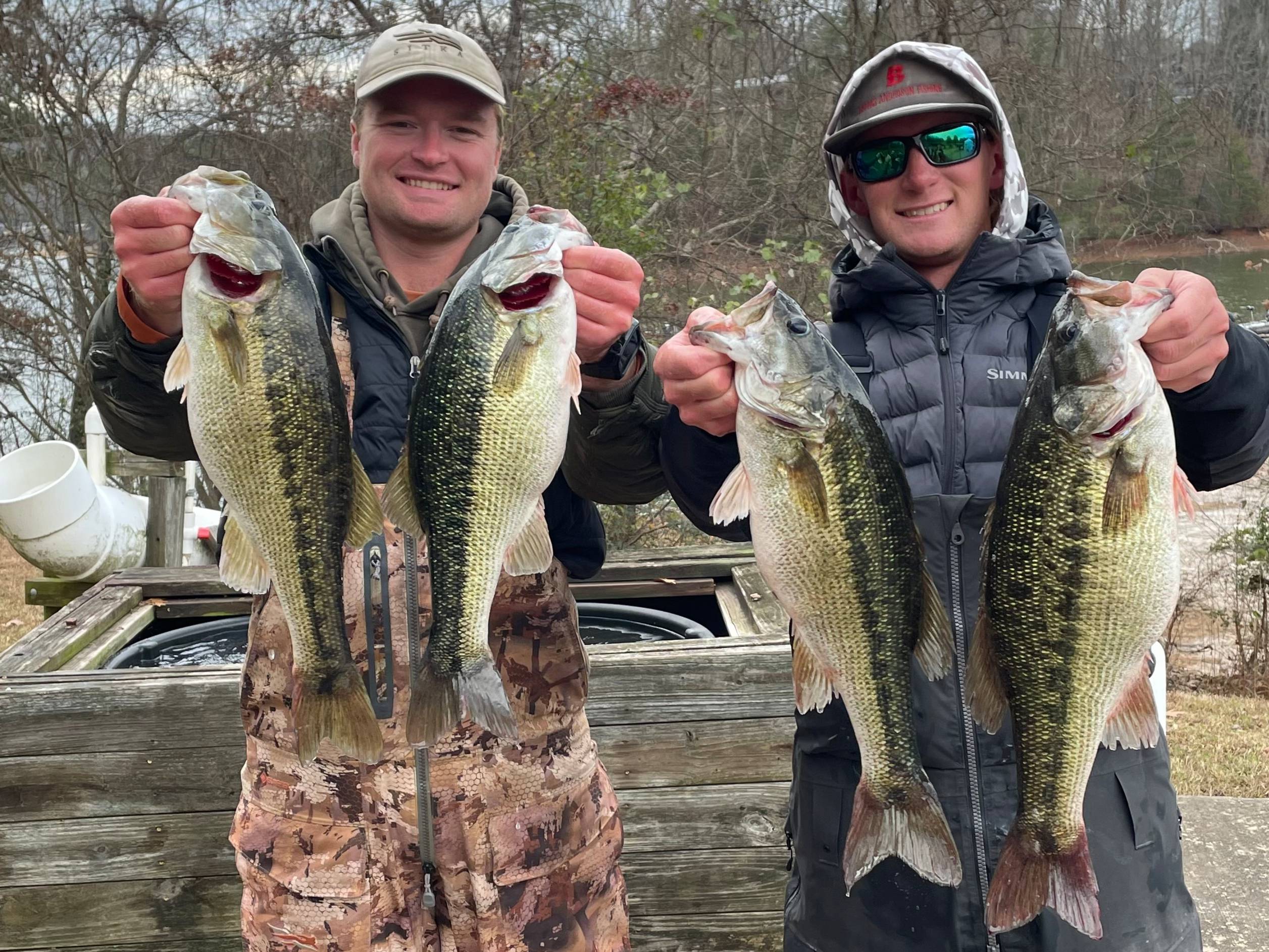 Brooks Anderson fishing report for Lake Lanier in Georgia