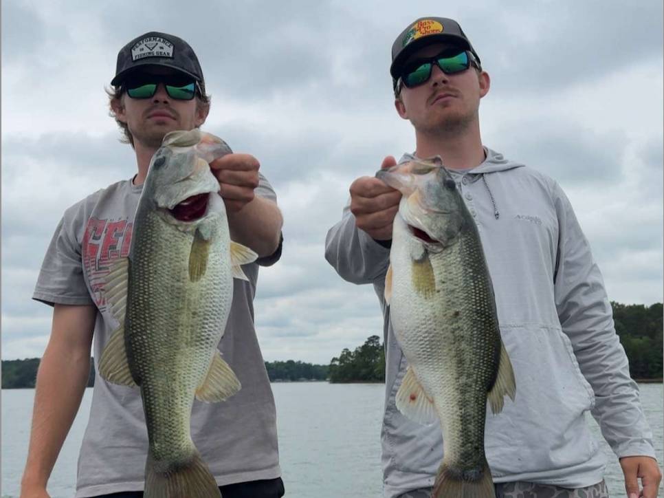 Dylan Akins fishing report for Lake Hartwell in South Carolina