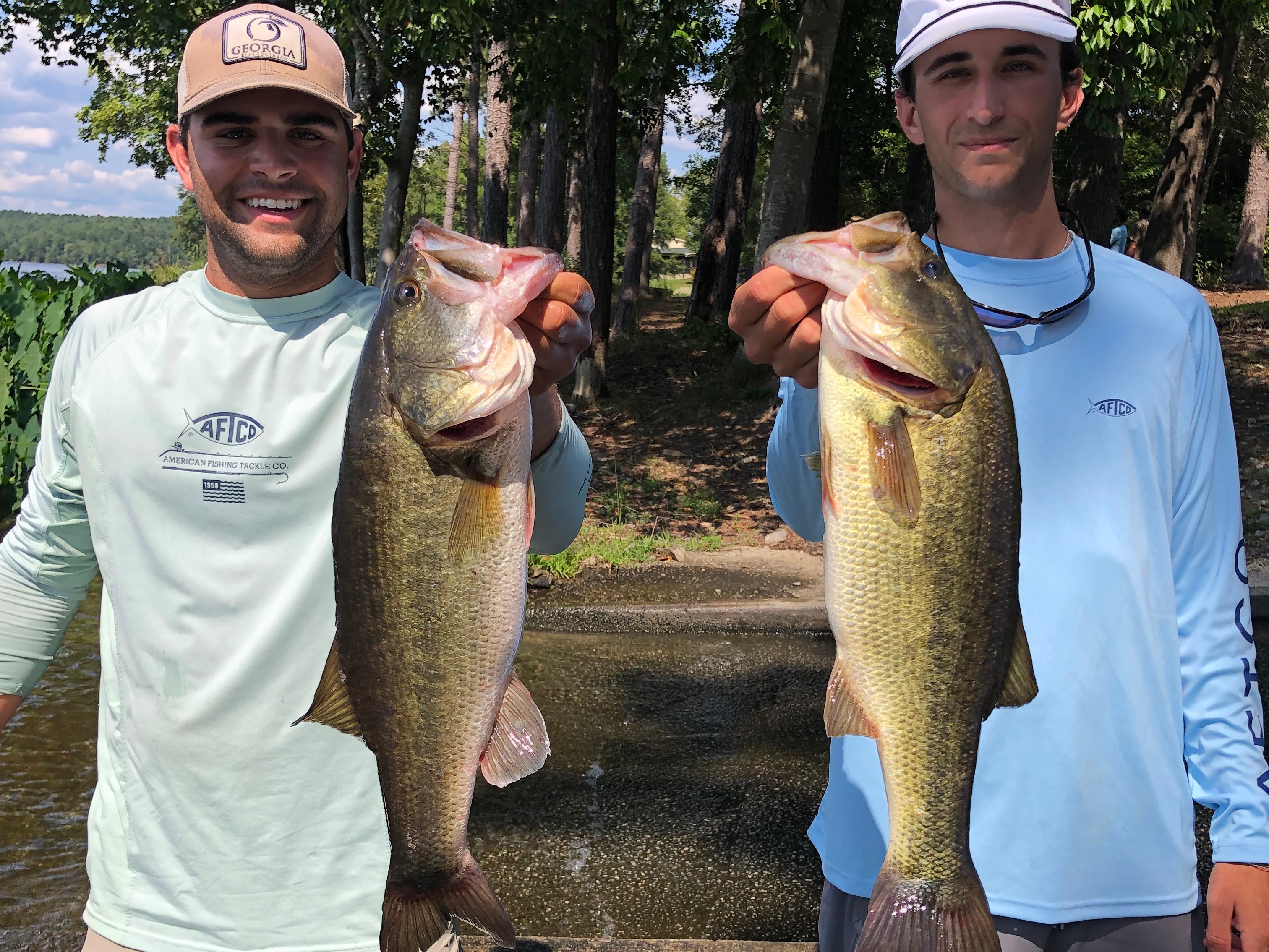 Noah Campbell fishing report for Lake Oconee in Georgia