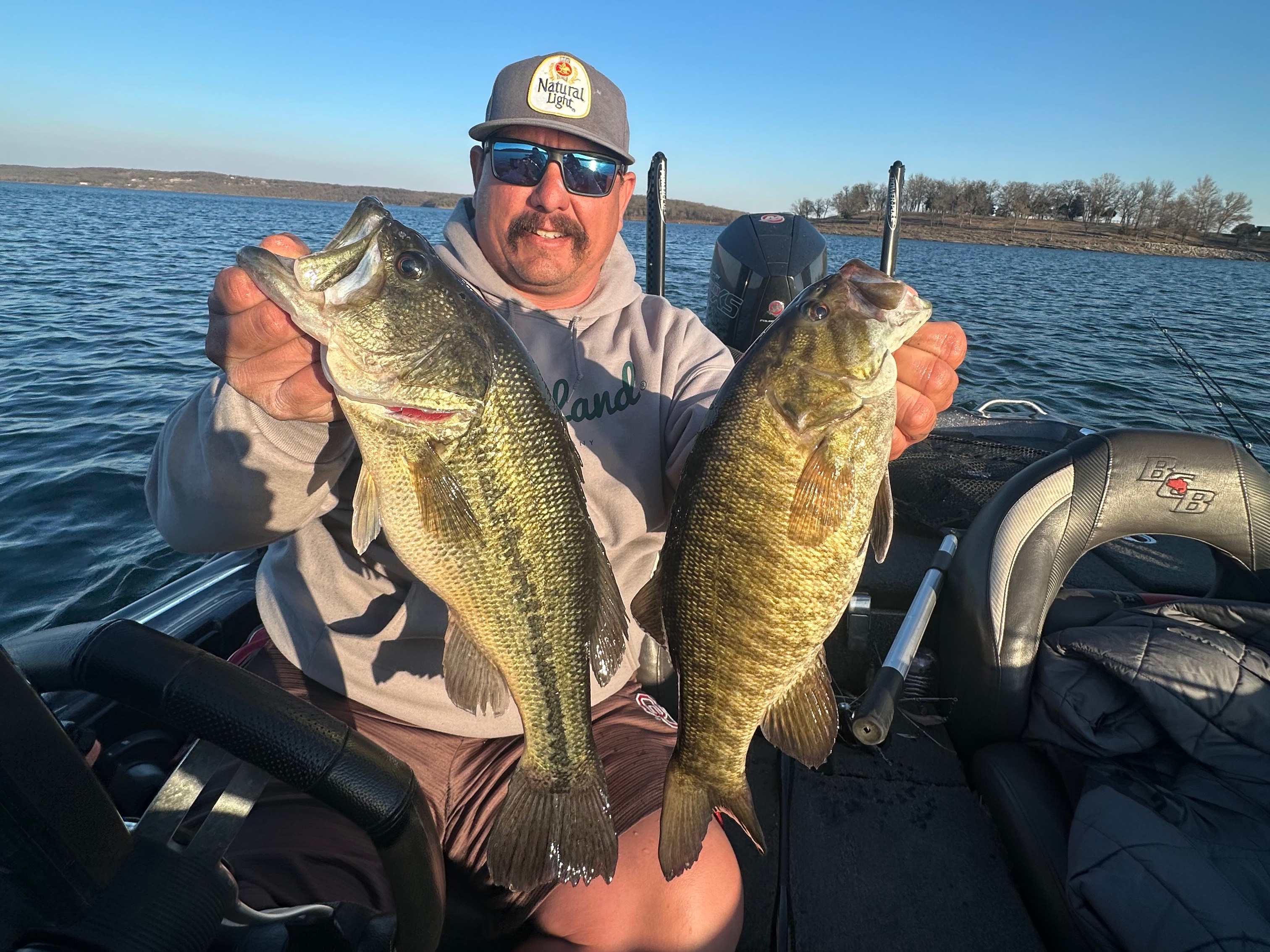 Zac Horton fishing report for Tenkiller Lake in Oklahoma