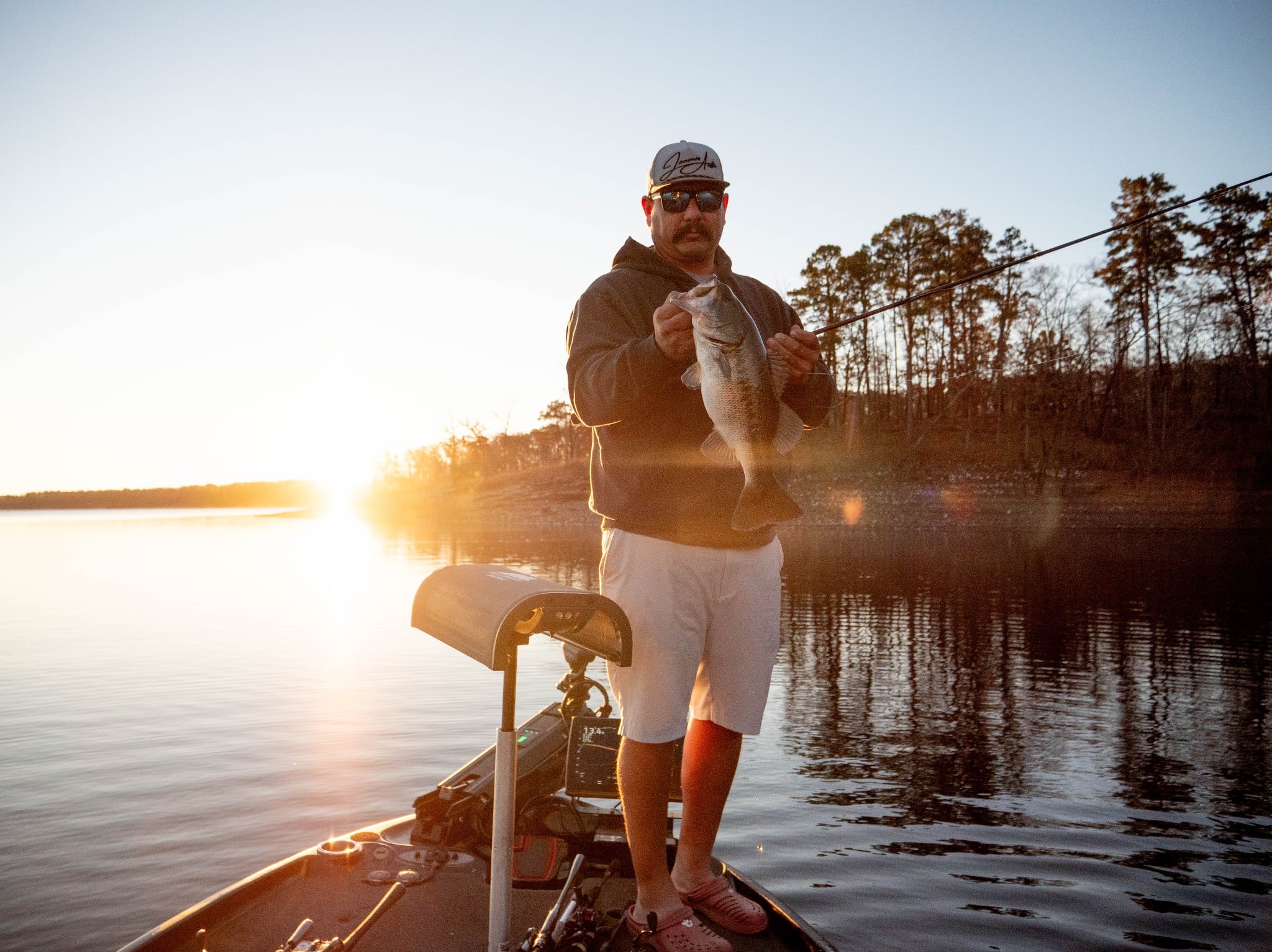 Zac Horton fishing report for Broken Bow Lake in Oklahoma