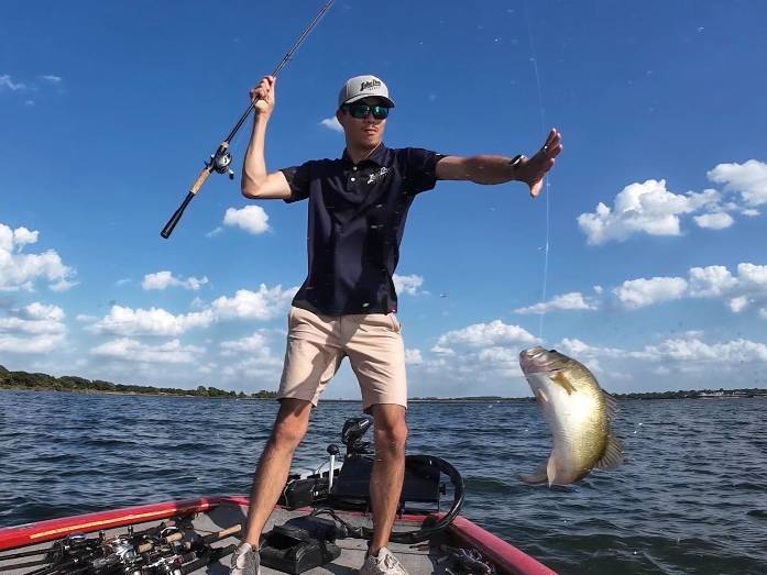 Samuel Climer fishing report for Lewisville Lake in Texas