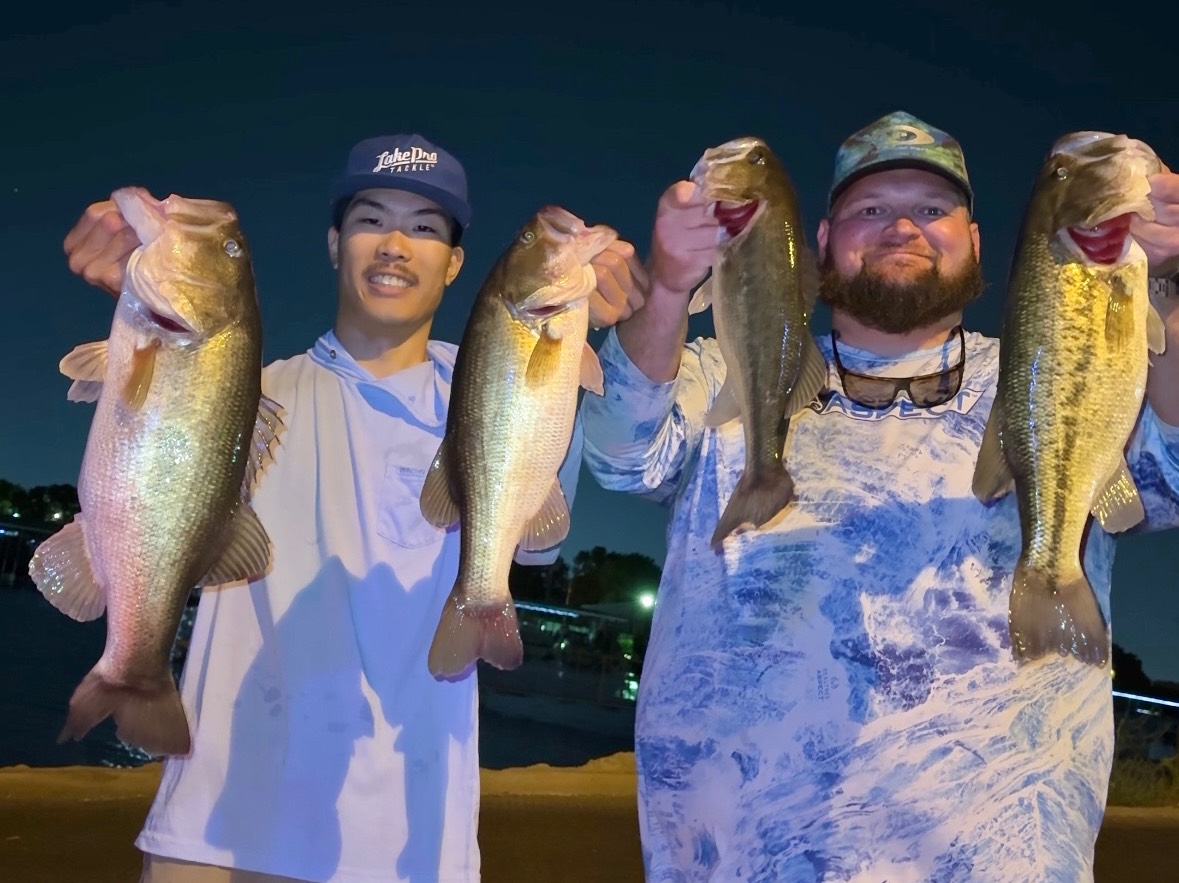Samuel Climer fishing report for Lewisville Lake in Texas