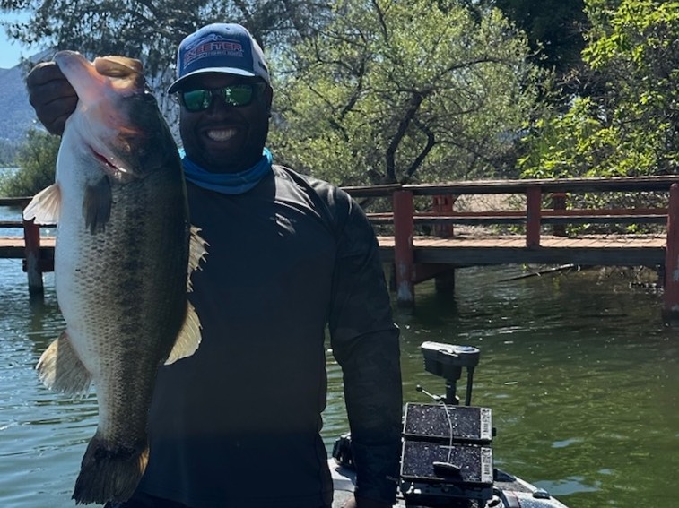 Ish Monroe fishing report for Clear Lake in California