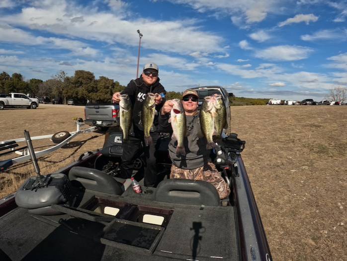 Tristan White fishing report for Squaw Creek Reservoir in Texas
