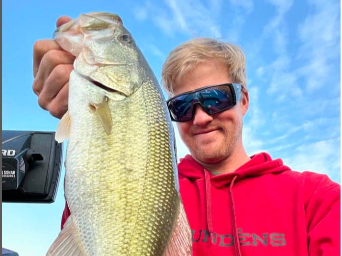 Jonathan Dietz fishing report for Eufaula Lake in Oklahoma