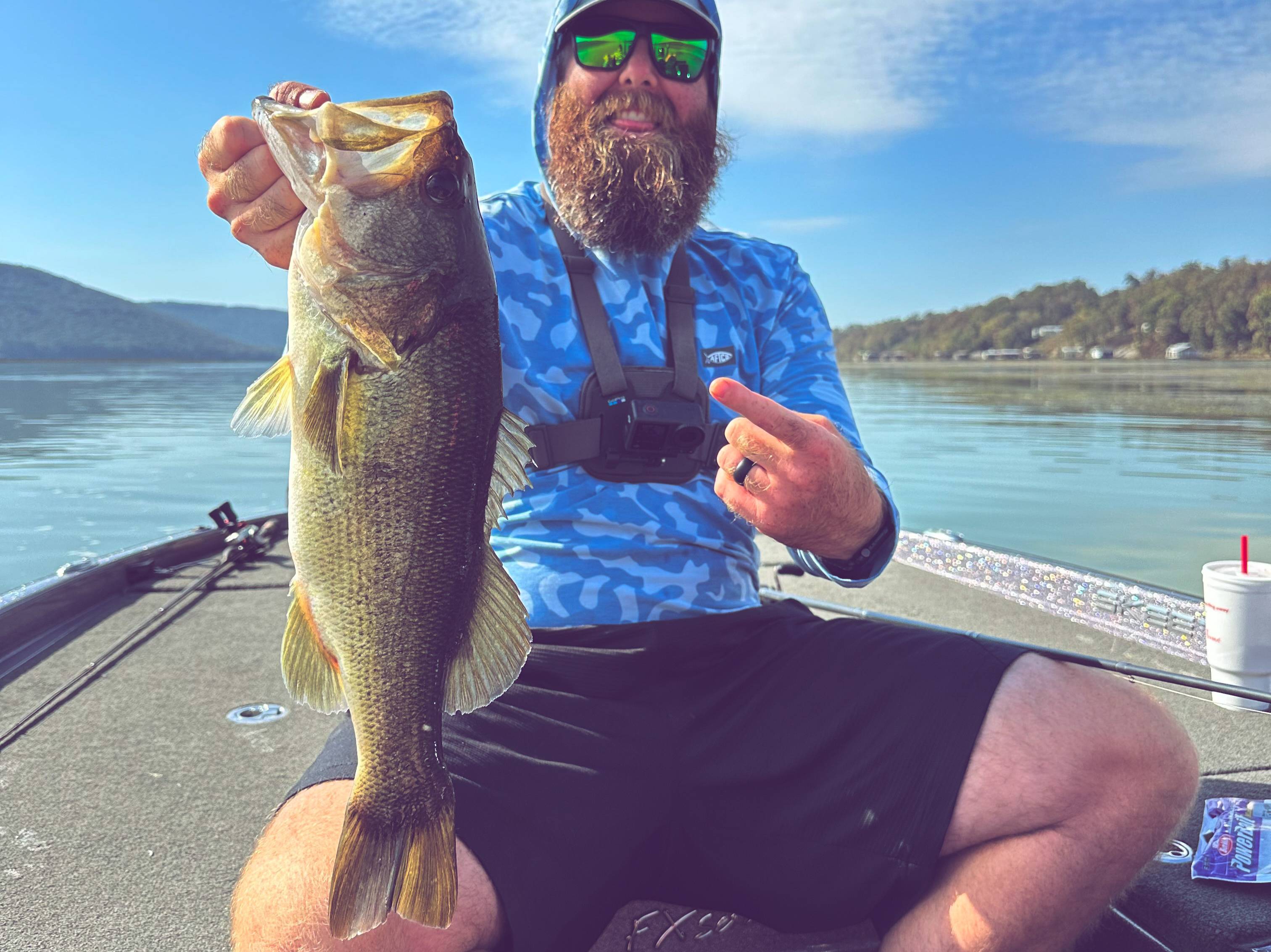 Alex Rudd fishing report for Lake Guntersville in Alabama