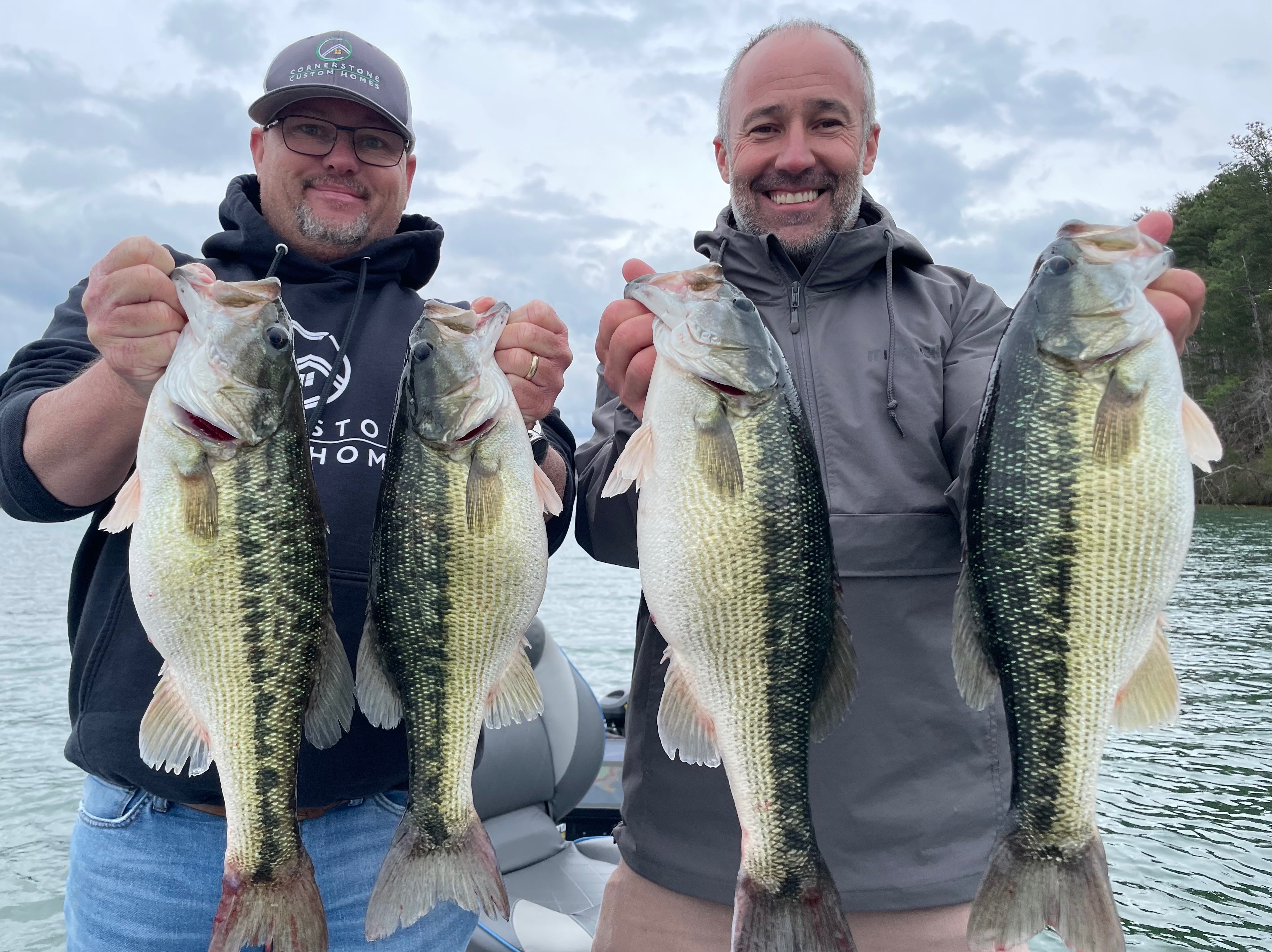 Jimbo Mathley fishing report for Lake Lanier in Georgia