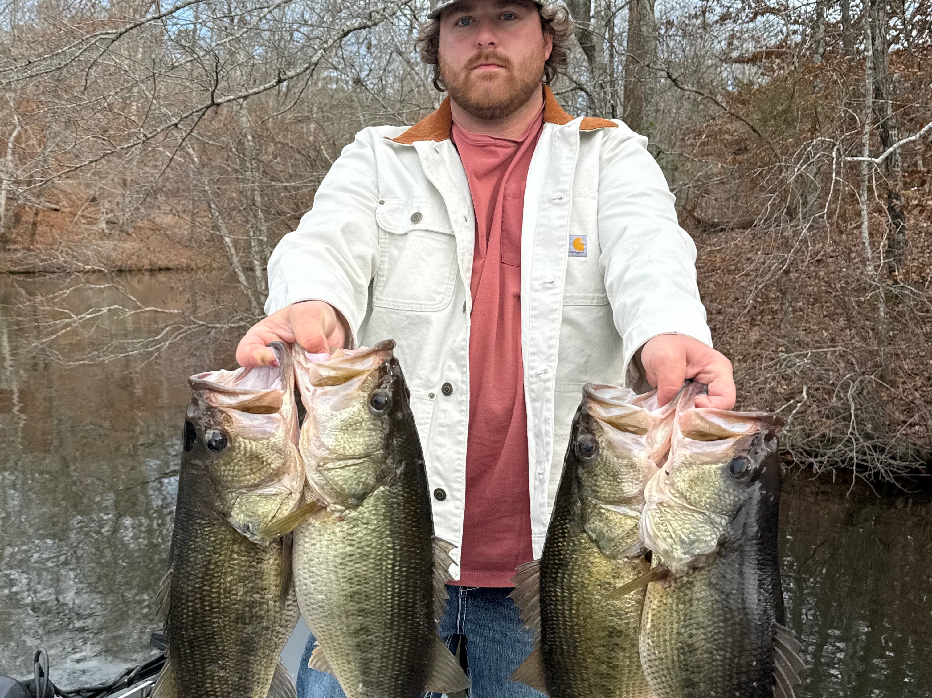 Jackson Holbert fishing report for Pickwick Lake in Alabama