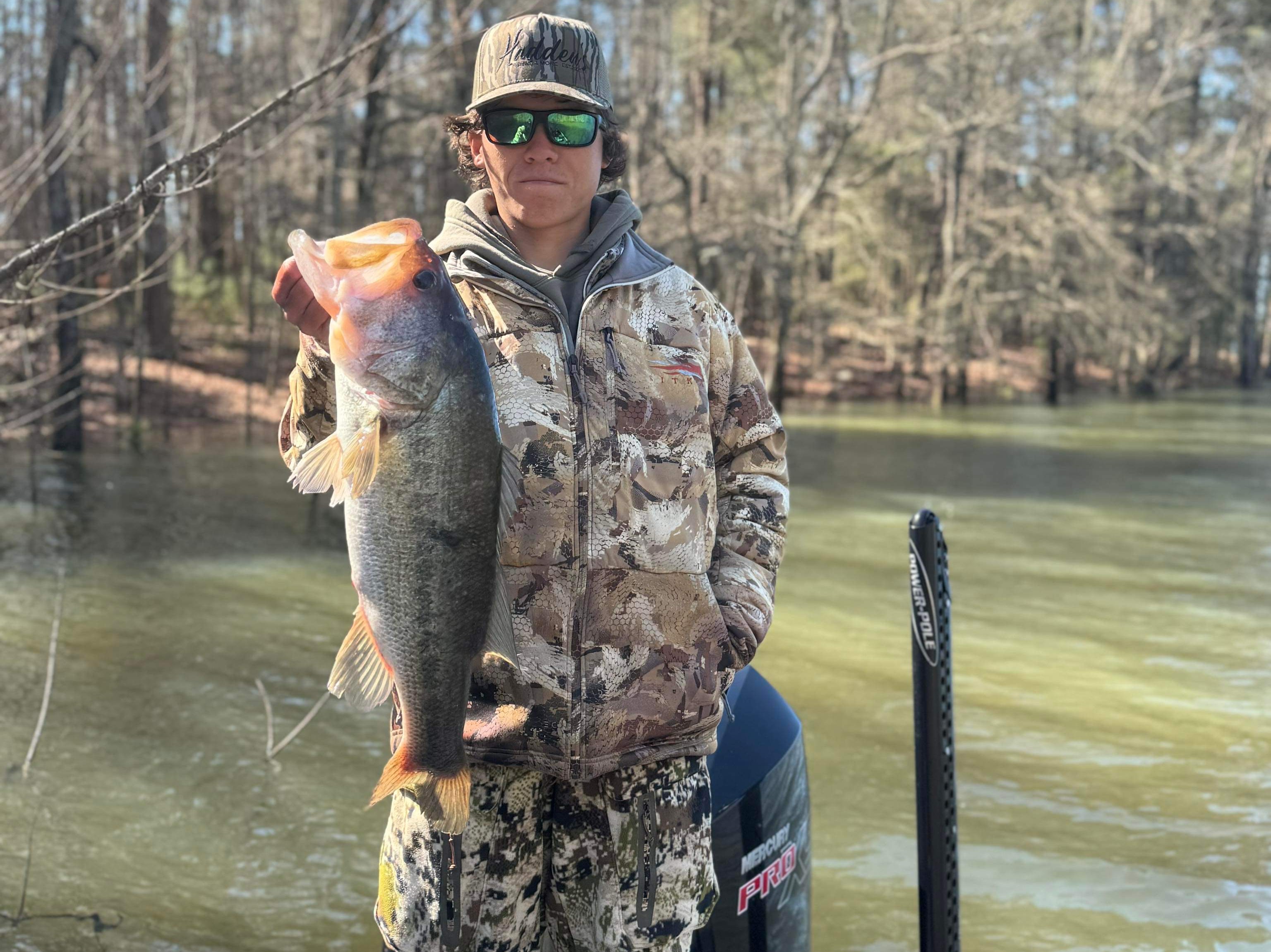 Tanner Hadden fishing report for Clarks Hill Lake in South Carolina