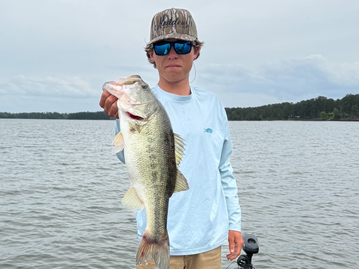 Tanner Hadden fishing report for Clarks Hill Lake in South Carolina