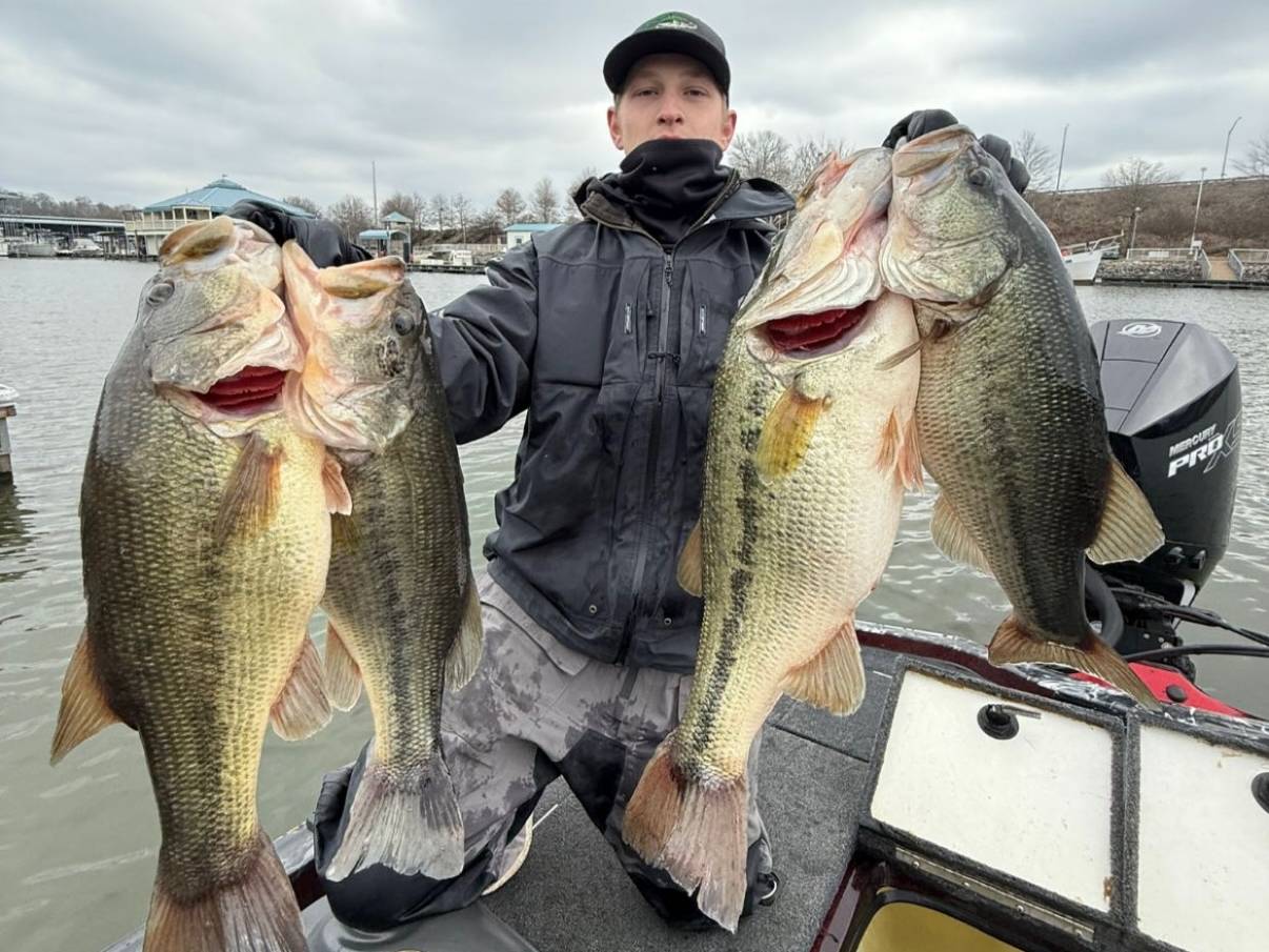 Grady McClendon fishing report for Pickwick Lake in Tennessee, Alabama