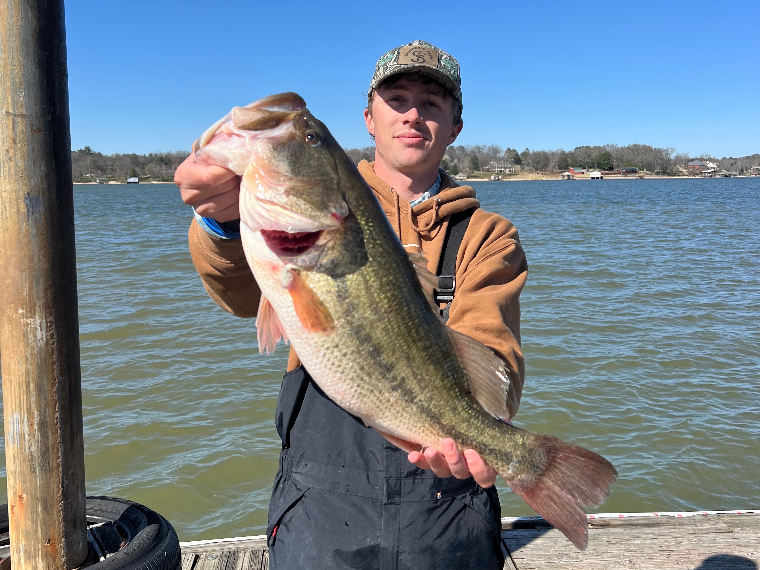 WESLEY Wilson fishing report for Chickamauga Lake in Tennessee