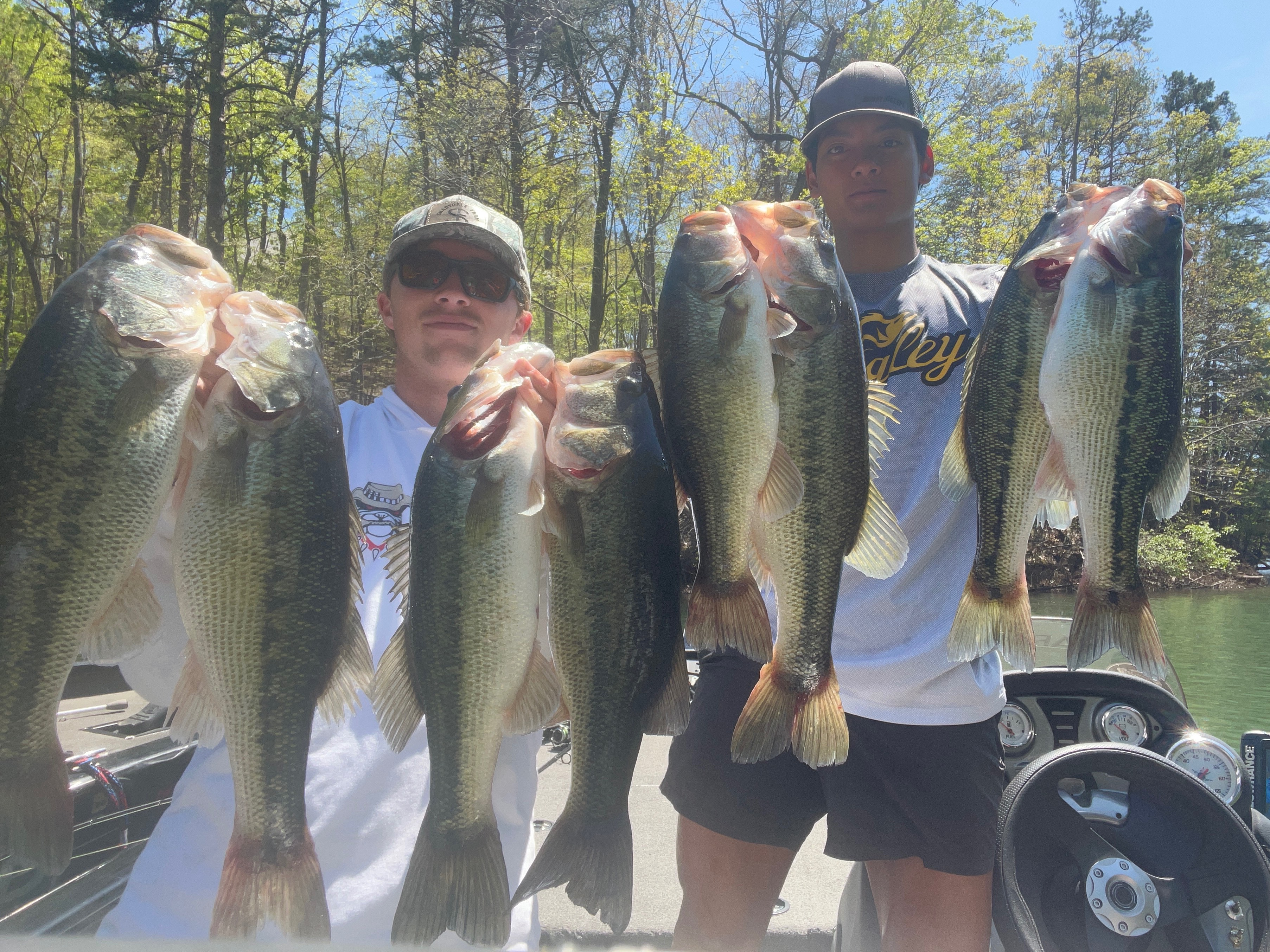 WESLEY Wilson fishing report for Lake Lanier in Georgia