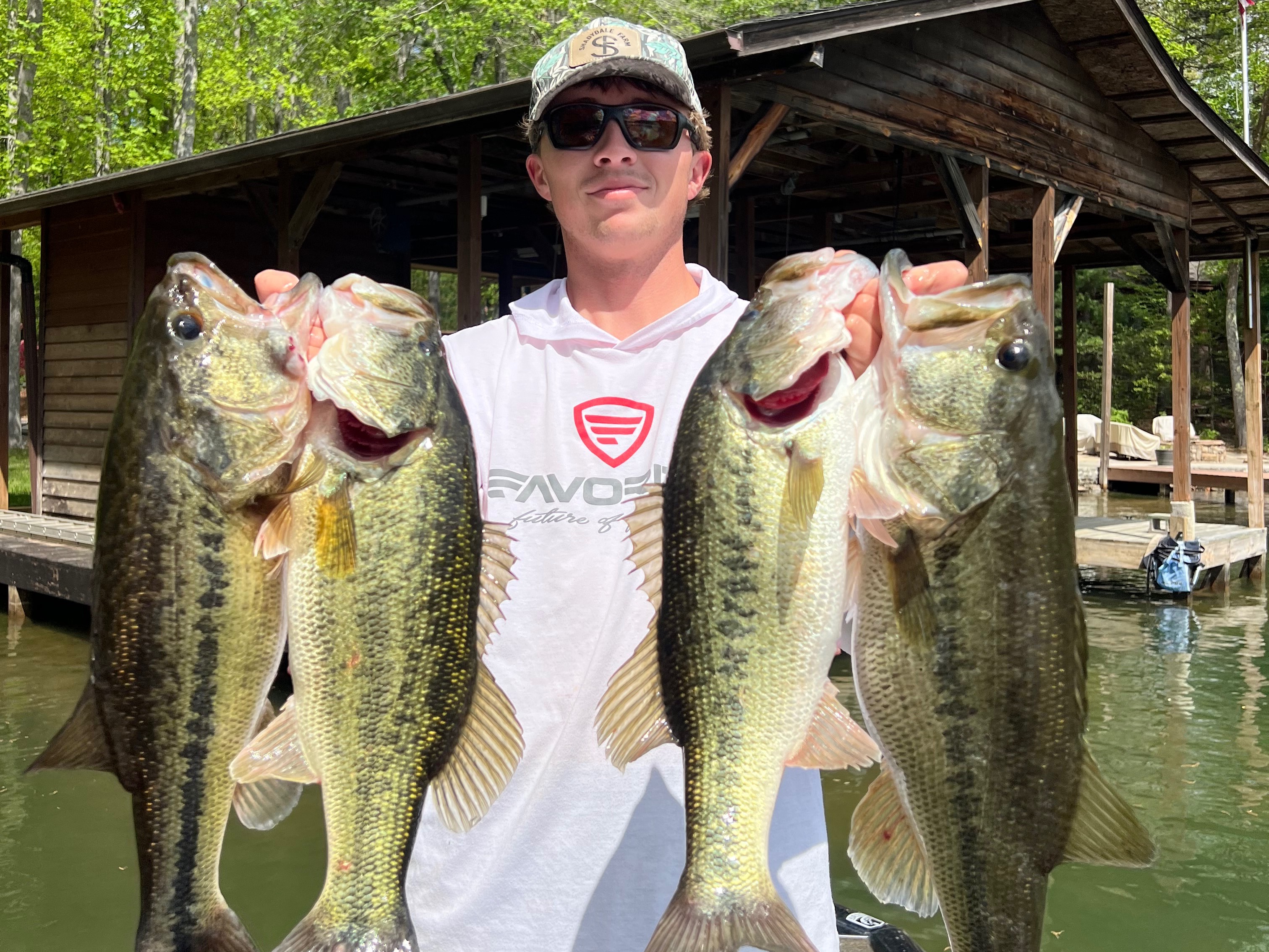 WESLEY Wilson fishing report for Lake Burton in Georgia