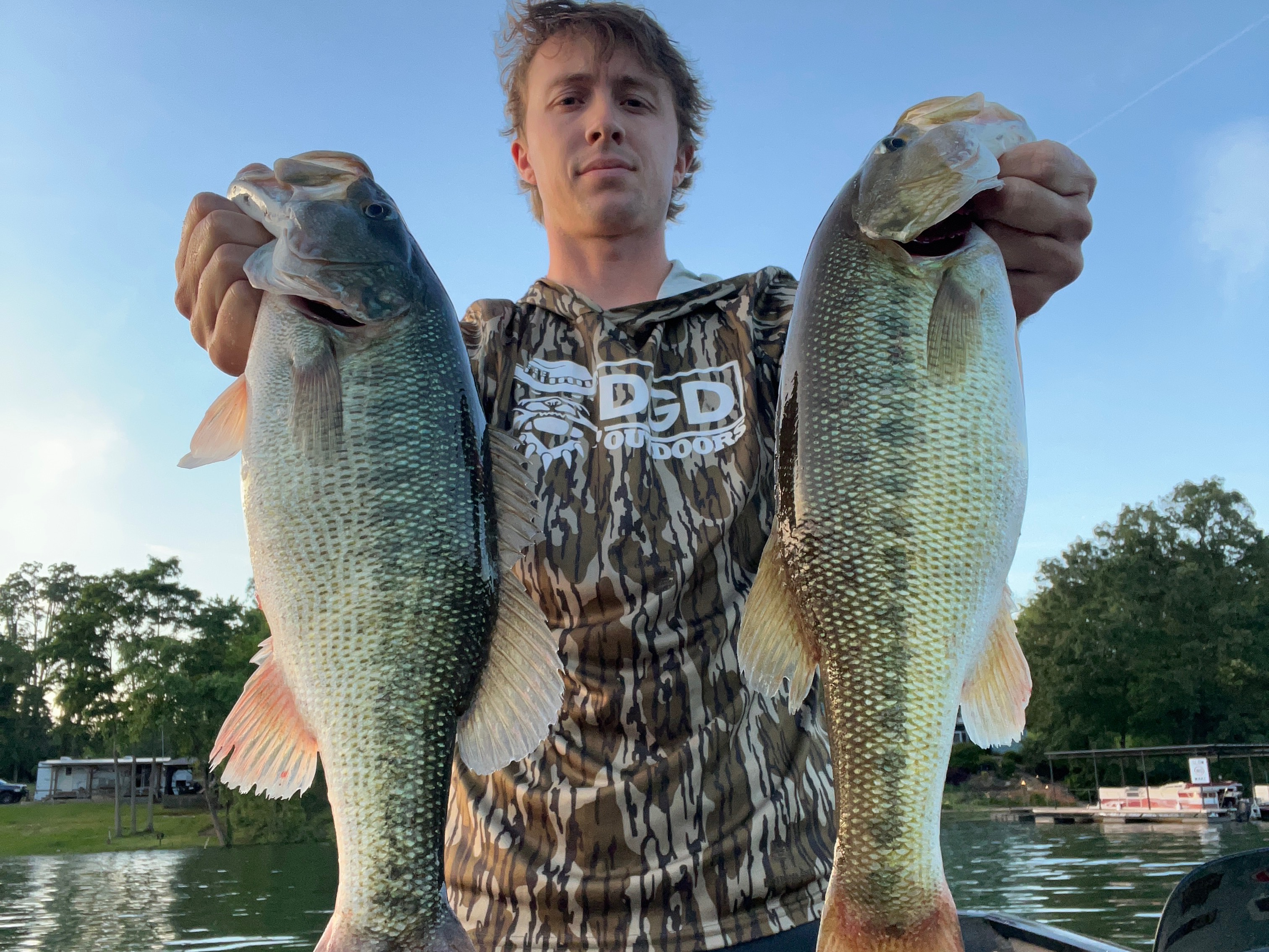 WESLEY Wilson fishing report for Chatuge Lake in North Carolina