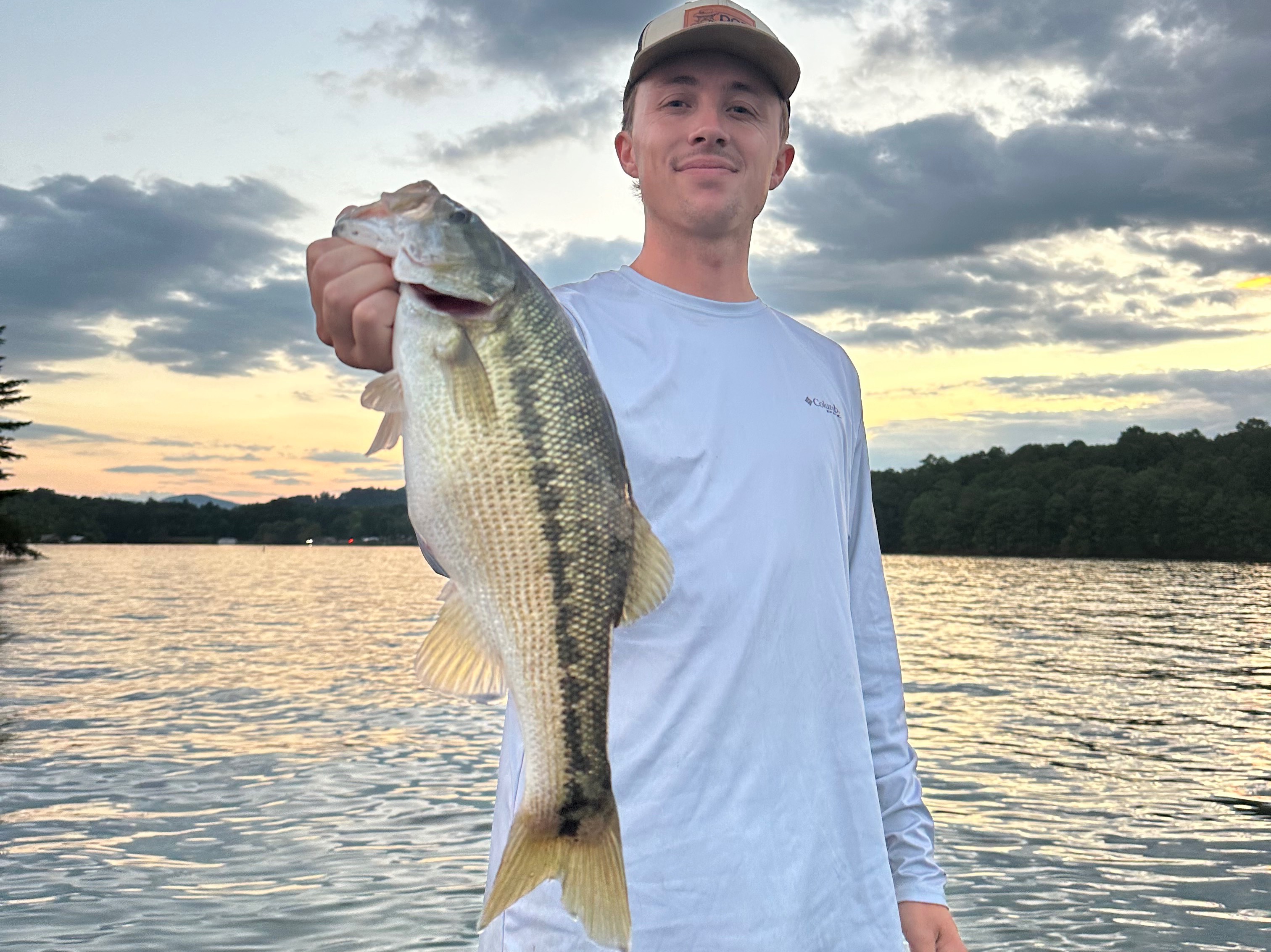 WESLEY Wilson fishing report for Lake Chatuge in North Carolina