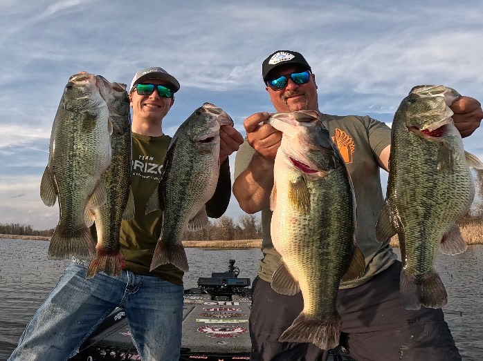 Fred Roumbanis fishing report for Lake Dardanelle in Arkansas