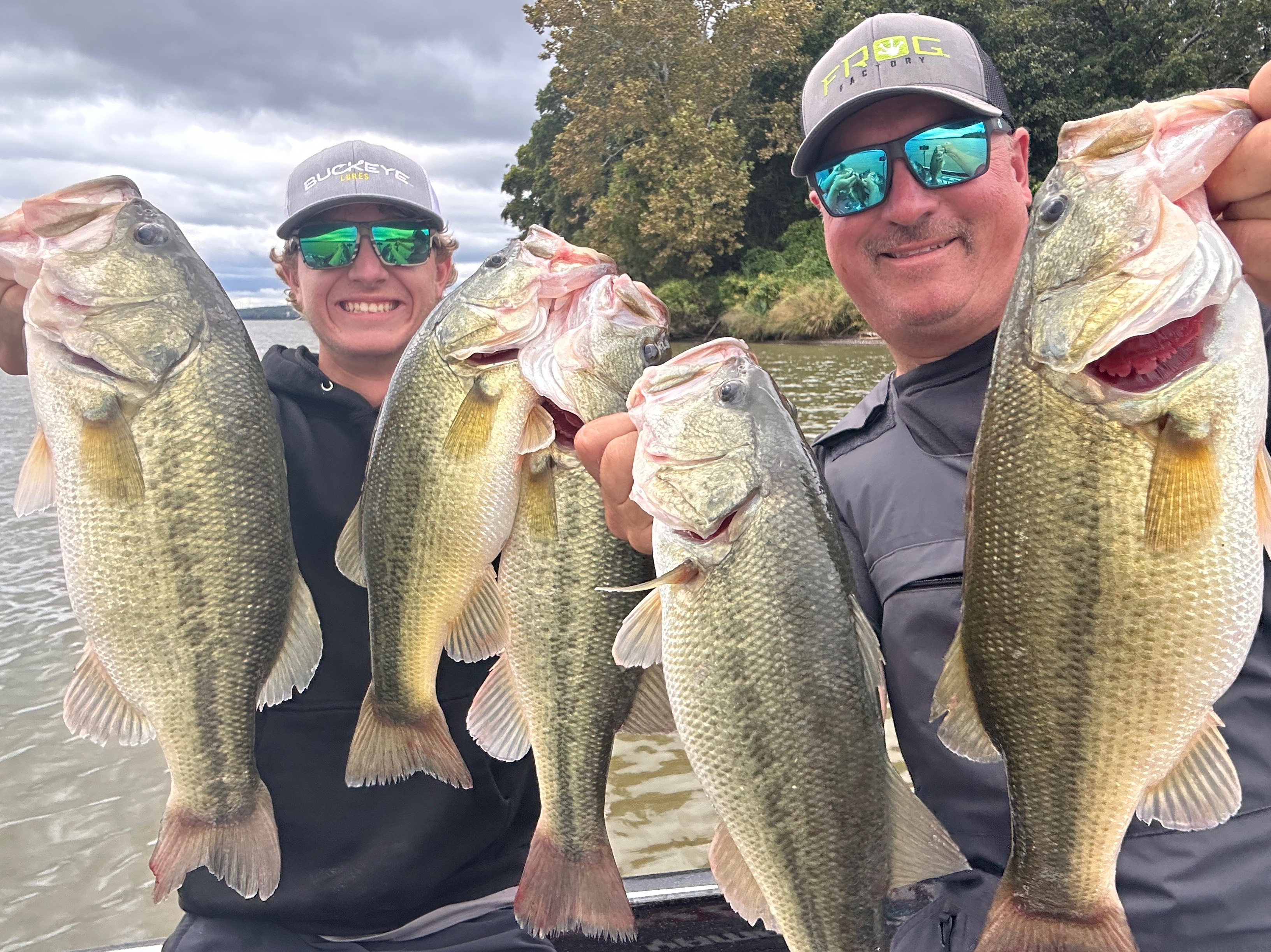 Fred Roumbanis fishing report for Lake Dardanelle in Arkansas