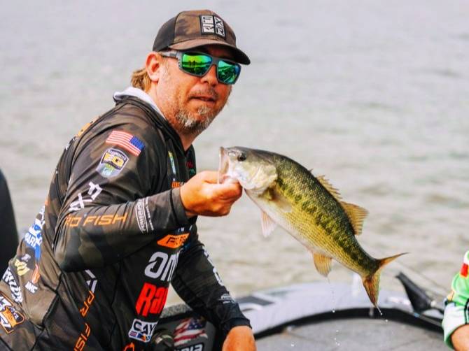 Brad Leuthner fishing report for Logan Martin Lake in Alabama