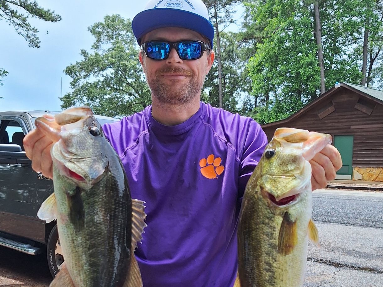 Tyler Thompson fishing report for Lake Keowee in South Carolina