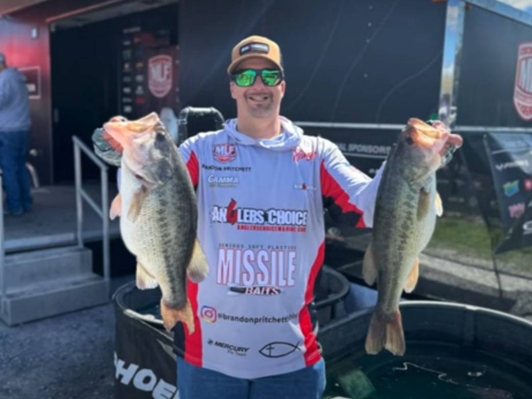 Brandon Pritchett fishing report for Smith Mountain Lake in Virginia