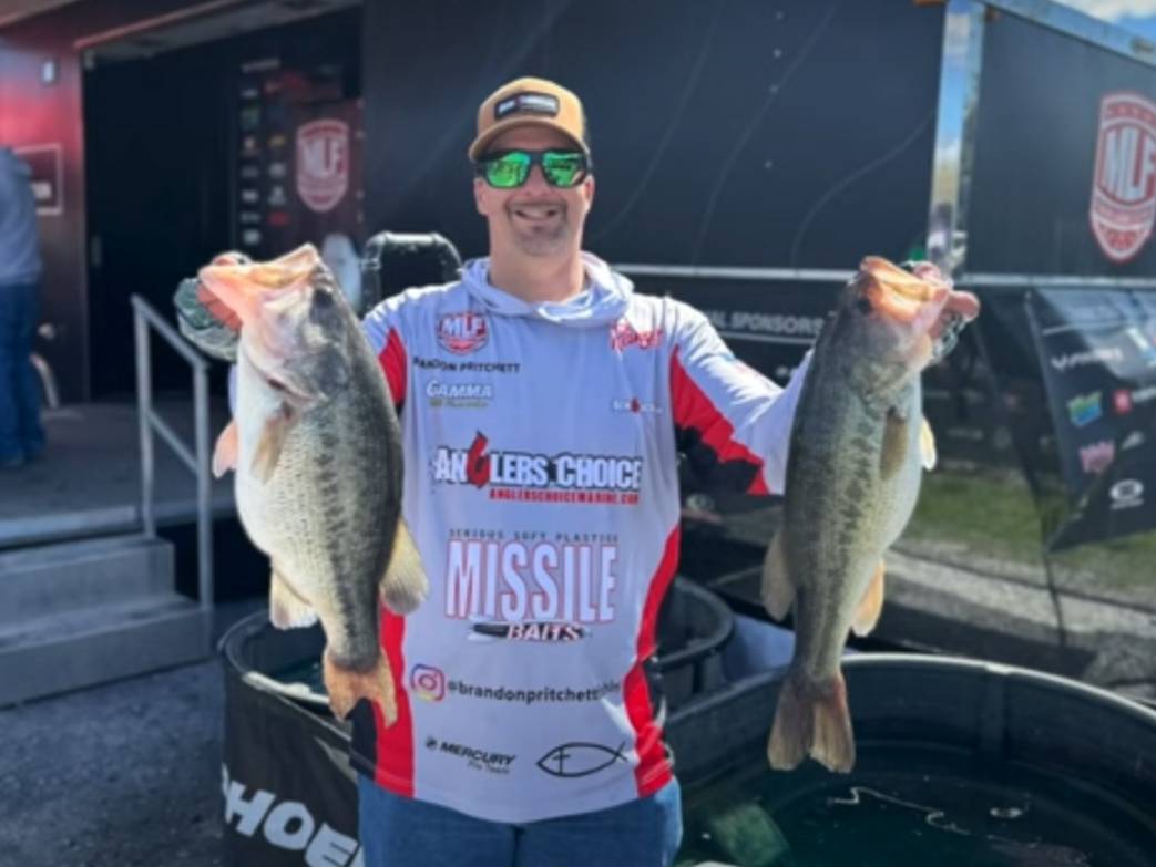 Brandon Pritchett fishing report for Smith Mountain Lake in Virginia