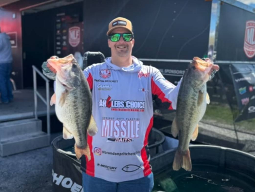 Brandon Pritchett fishing report for Smith Mountain Lake in Virginia