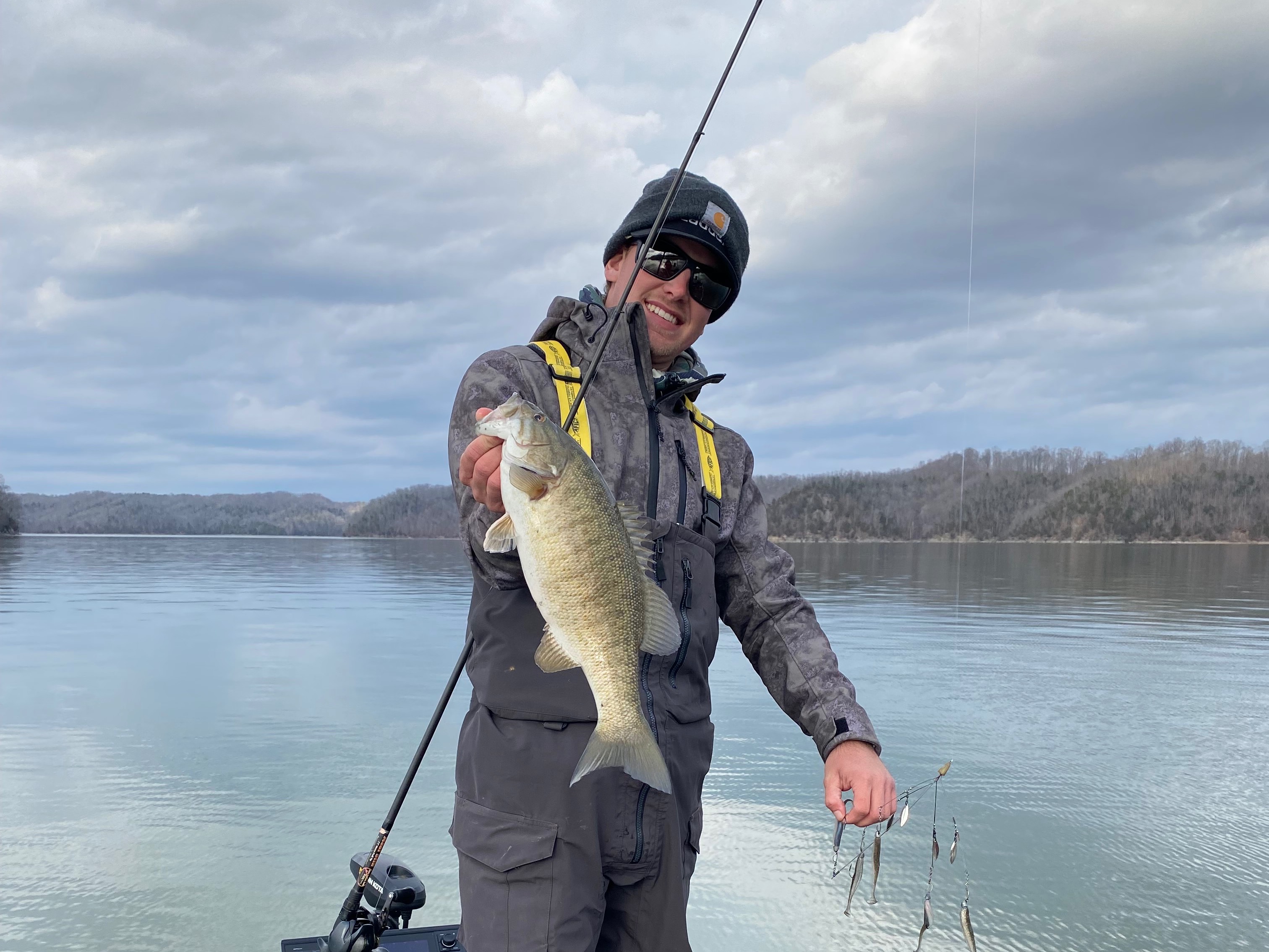 Wyatt Pearman fishing report for Lake Cumberland in Kentucky