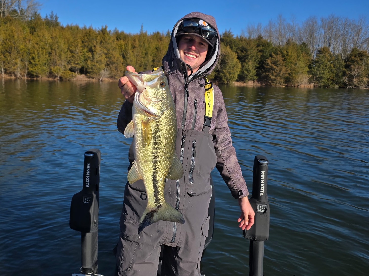 Wyatt Pearman fishing report for Nolin Lake in Kentucky