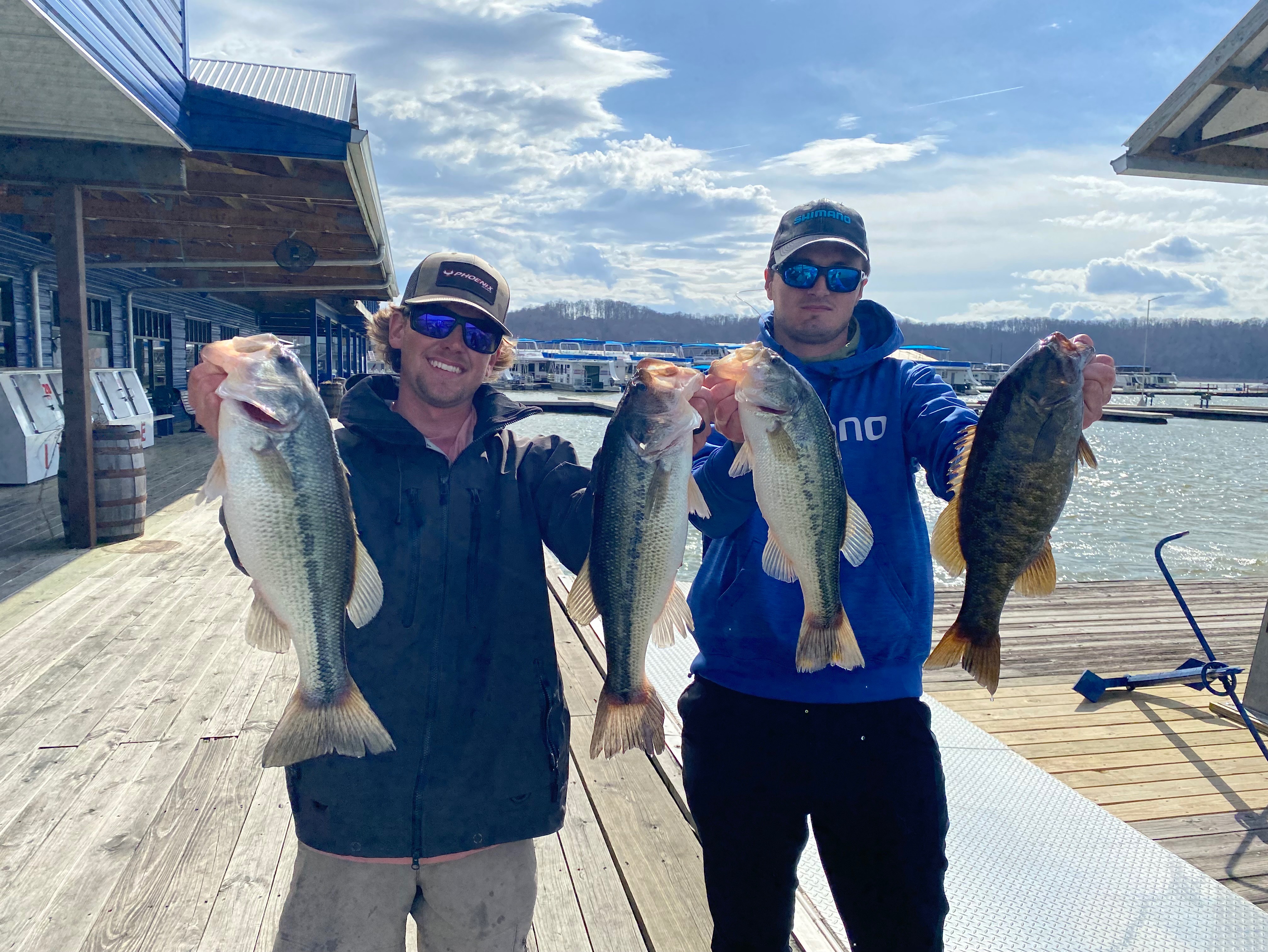Wyatt Pearman fishing report for Lake Cumberland in Kentucky