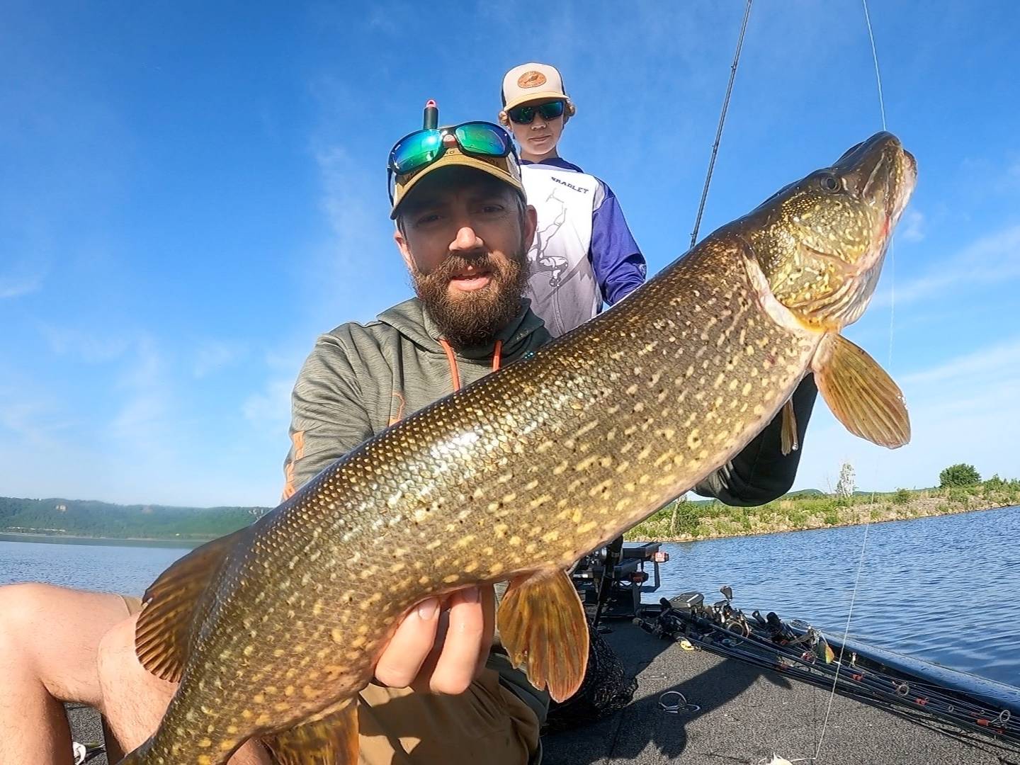 Brian Baker fishing report for Lake Onalaska in Wisconsin