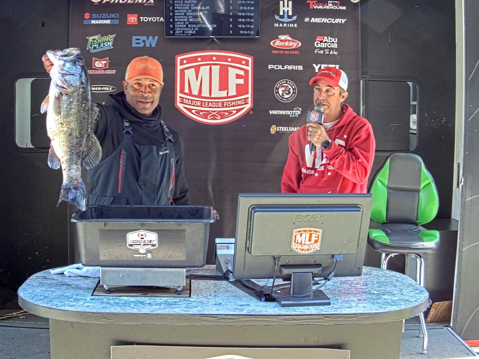 freddie gamble fishing report for Lake Marion in South Carolina