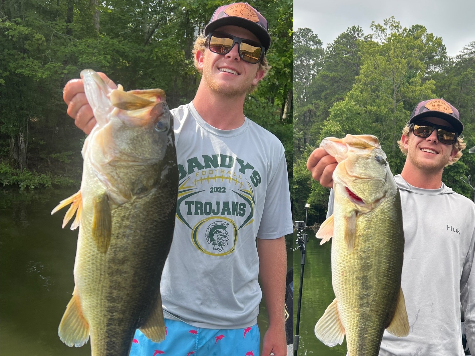 Jon Foster fishing report for Chickamauga Lake in Tennessee