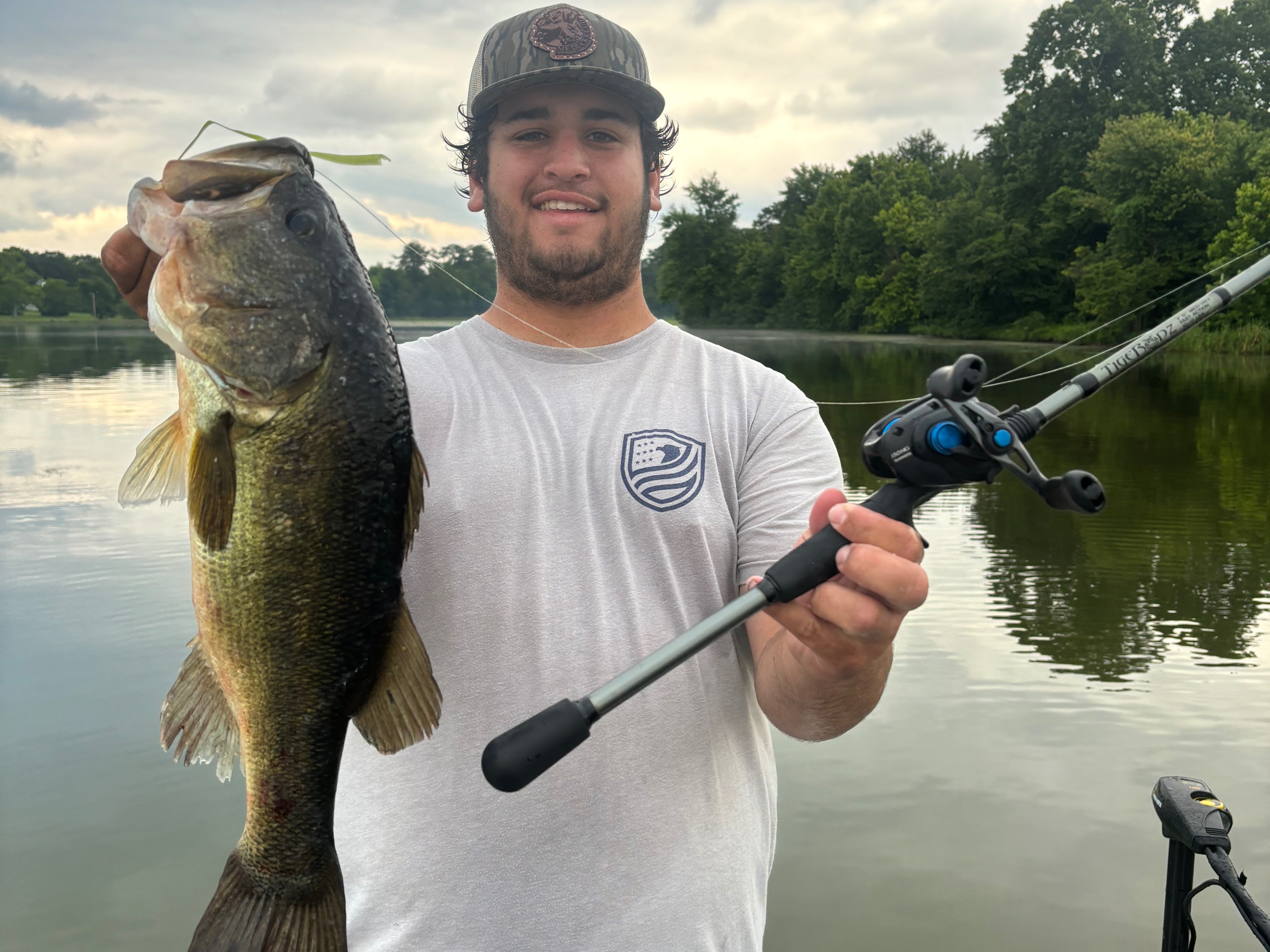 Cooper Lively fishing report for Lake Guntersville in Alabama