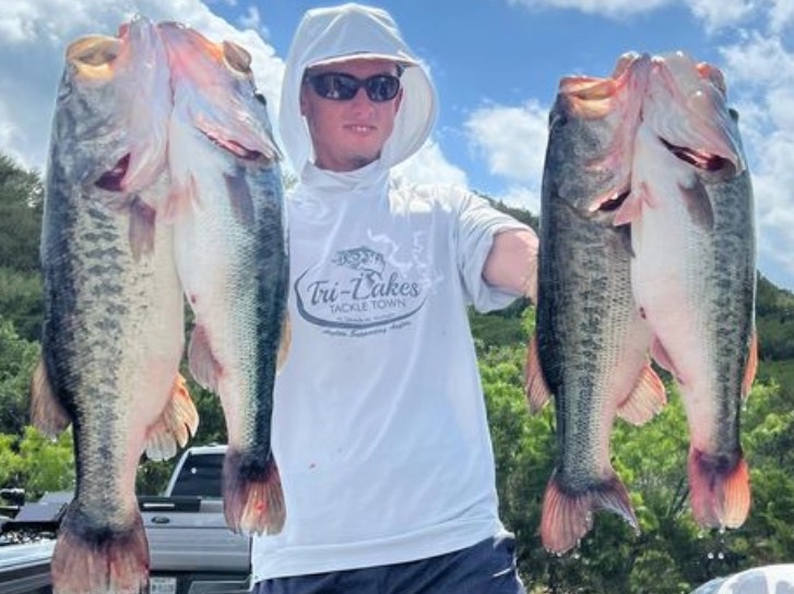 Kyle Hall fishing report for Possum Kingdom Lake in Texas