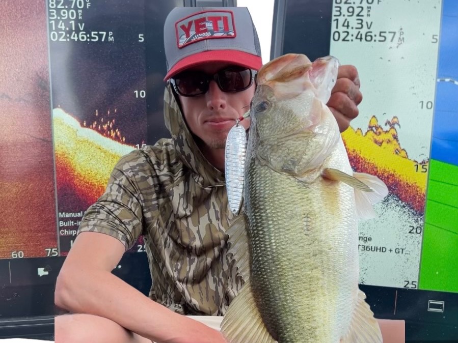 Kyle Hall fishing report for Possum Kingdom Lake in Texas