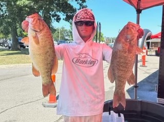 Kyle Hall fishing report for Lake St. Clair in Michigan