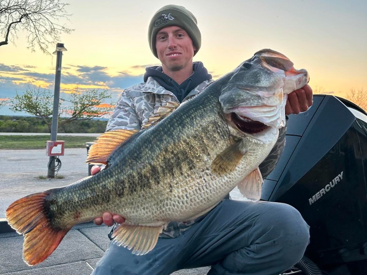 Kyle Hall fishing report for Toledo Bend Reservoir in Texas