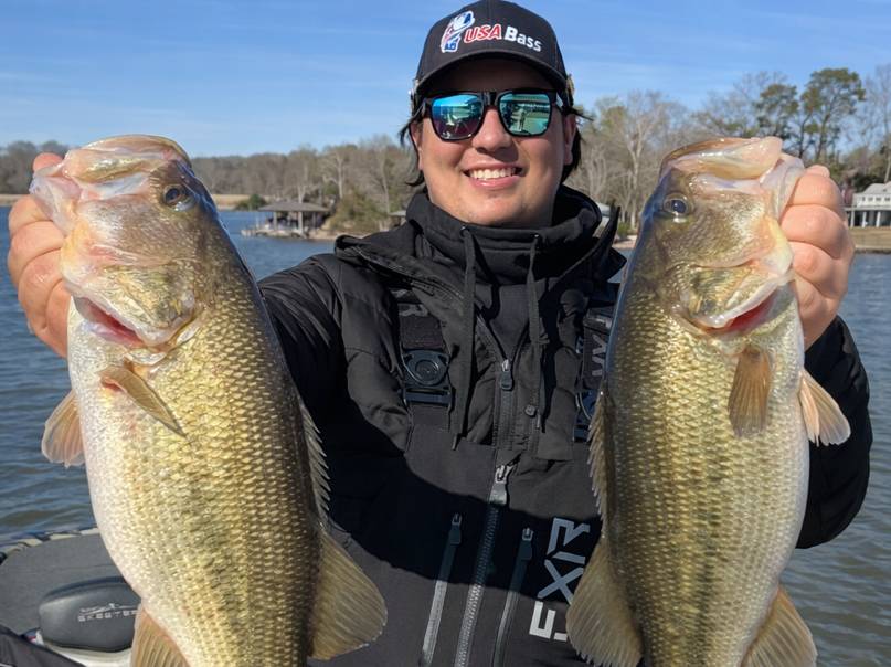 Brayden Tisdale fishing report for Logan Martin Lake in Alabama