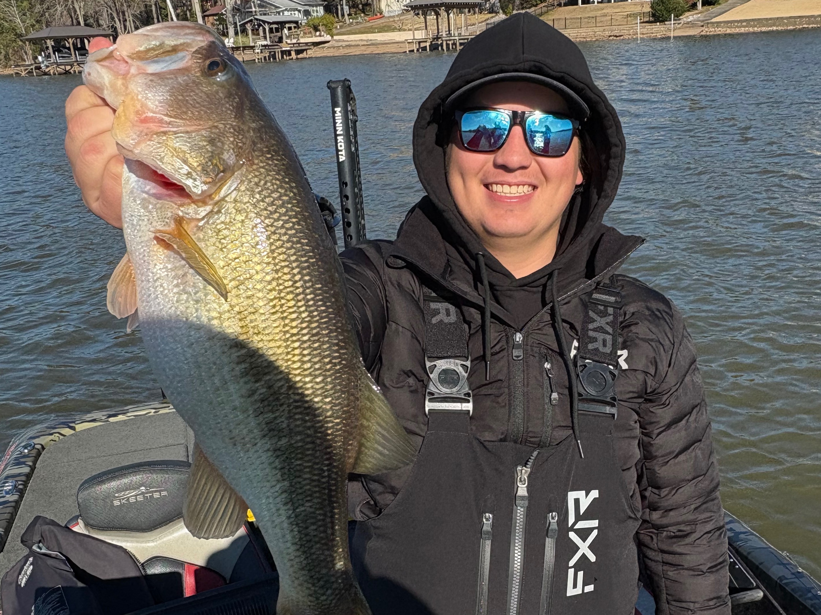 Brayden Tisdale fishing report for Logan Martin Lake in Alabama