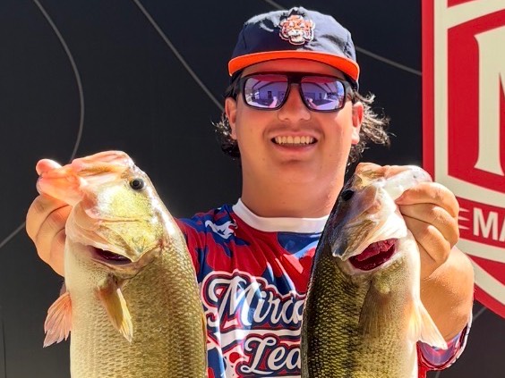 Brayden Tisdale fishing report for Lake Guntersville in Alabama