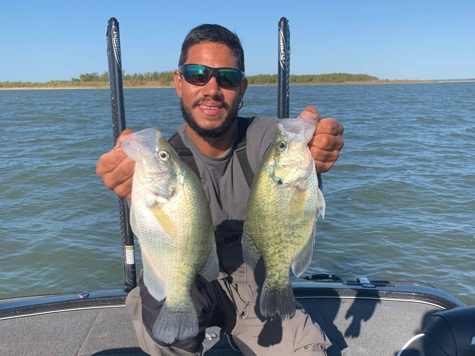 Clendon Taylor fishing report for Choke Canyon Reservoir in Texas