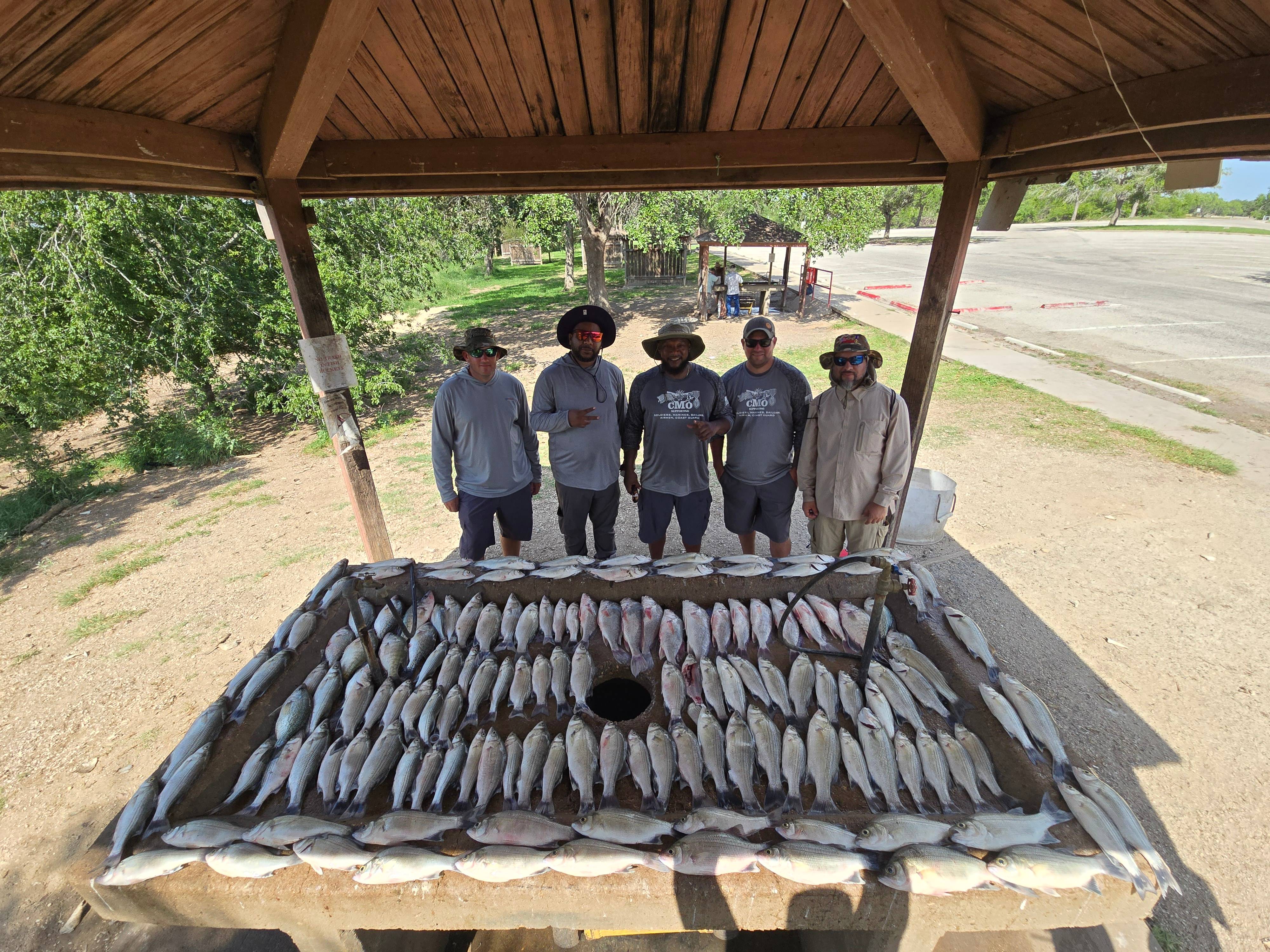 Clendon Taylor fishing report for Choke Canyon Reservoir in Texas