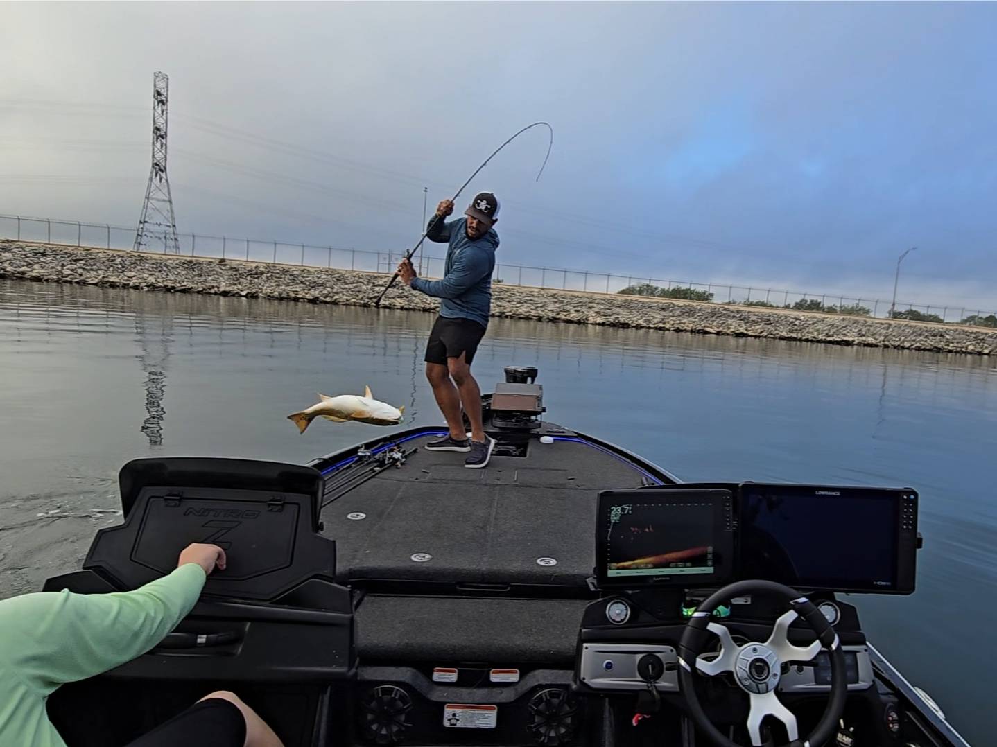 Clendon Taylor fishing report for Braunig Lake Park in Texas