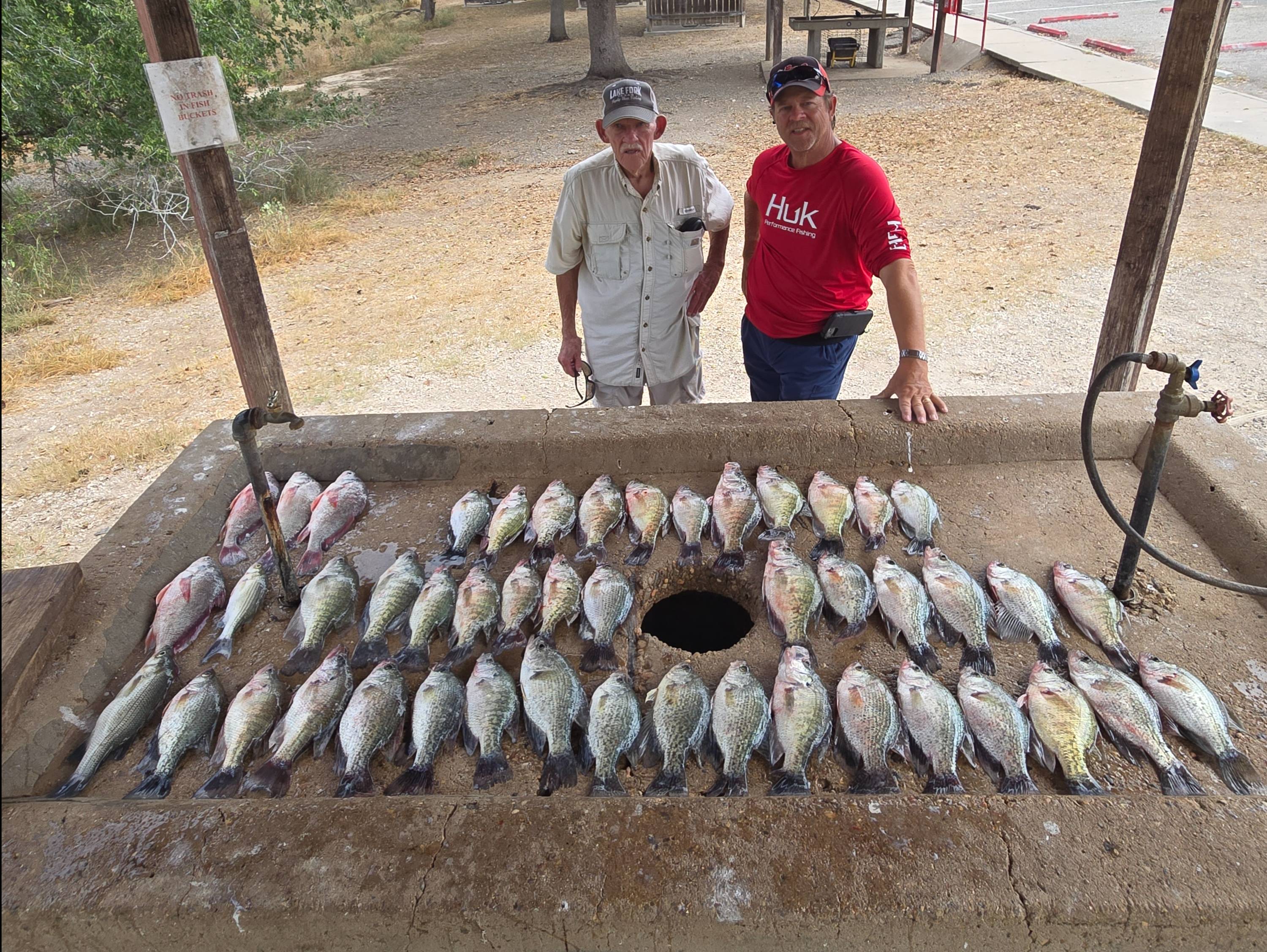 Clendon Taylor fishing report for Choke Canyon Reservoir in Texas