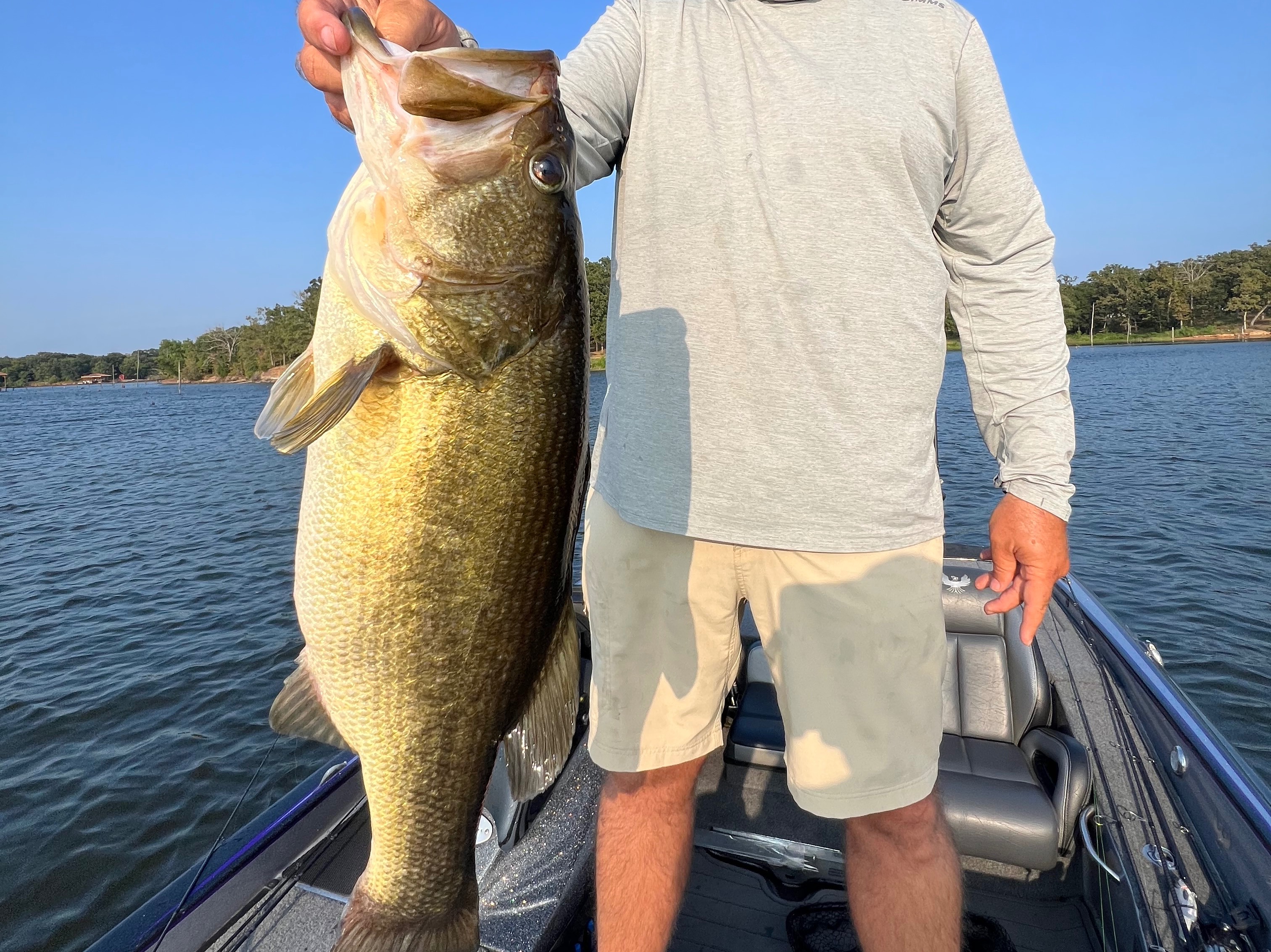 Shaine Campbell fishing report for Lake Fork in Texas